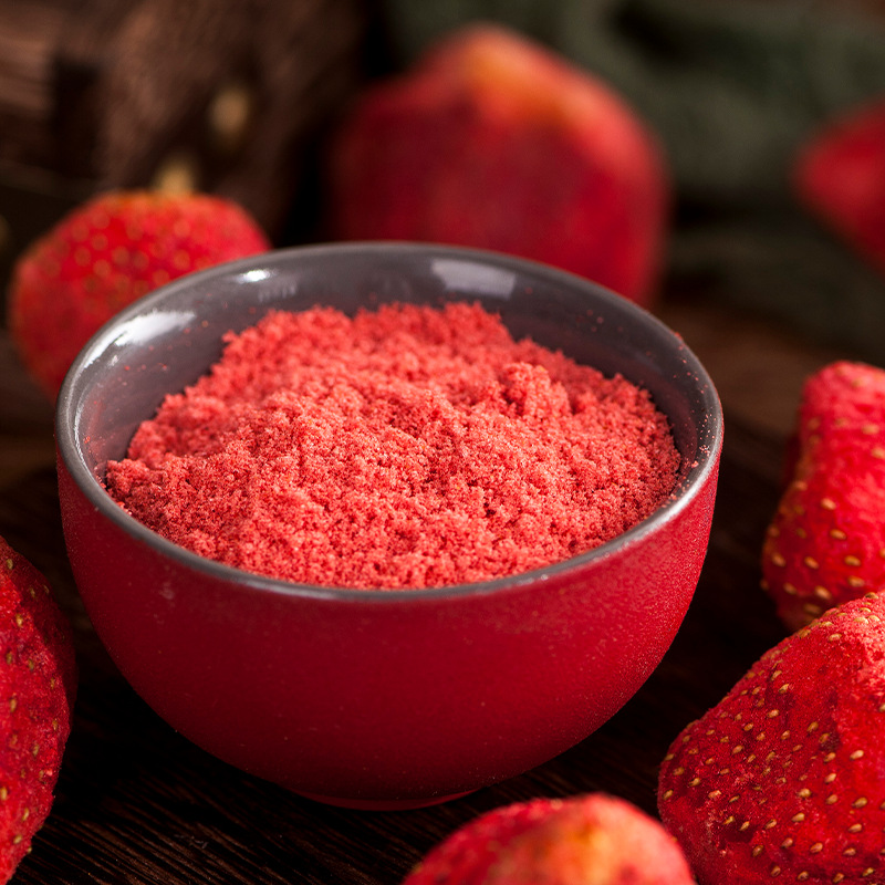 Strawberry powder